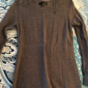 Comfy oversized gray sweater